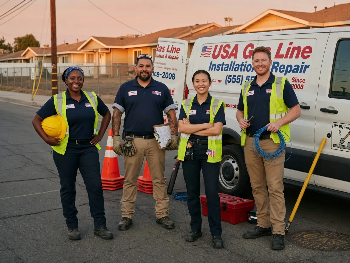 Gas Line Installation company in Napoleon, IN